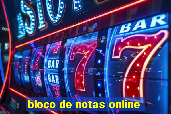 bloco de notas online